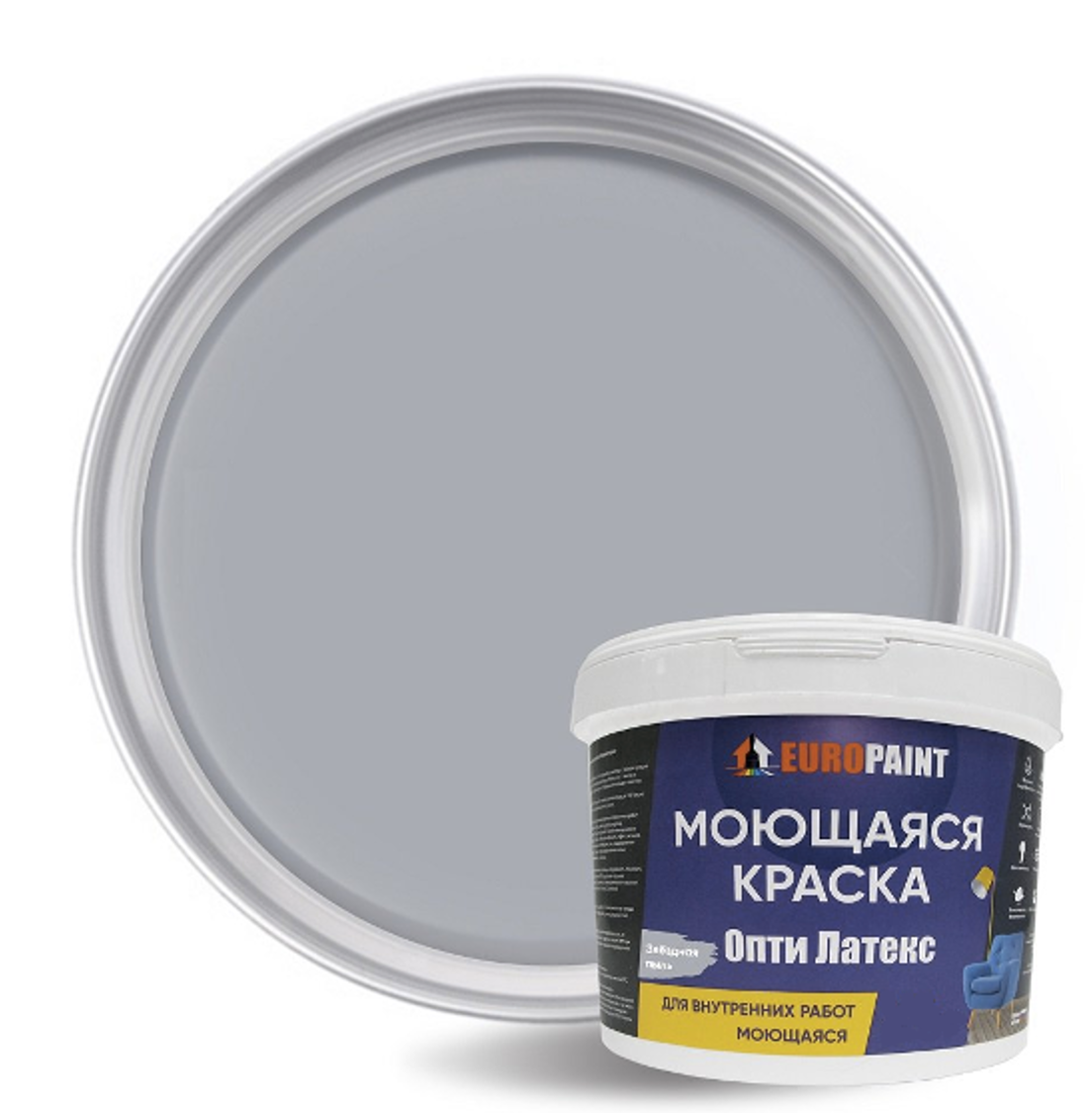 90295572 Краска Опти Латекс цвет звёздная пыль 3 л STLM-0172841 EUROPAINT
