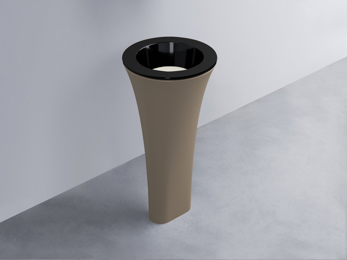 AMLA45-N+AMPILT-TL+AMCOLT-AN Раковина Amedeo Tondo отдельностоящая cielo Enjoy + Amedeo Ceramica Cielo