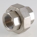 VTr.340.N.0005 Фитинг резьбовой – муфта разъемная Valtec 3/4"  - Вид №3