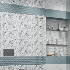 86926220 Плитка настенная Asana Goa 20x40 см 1.2 м² цвет белый STLM-0072523 CULTO
