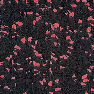 Напольное покрытие bsw regupol everroll classic черно-красный 10 мм BSW Regupol