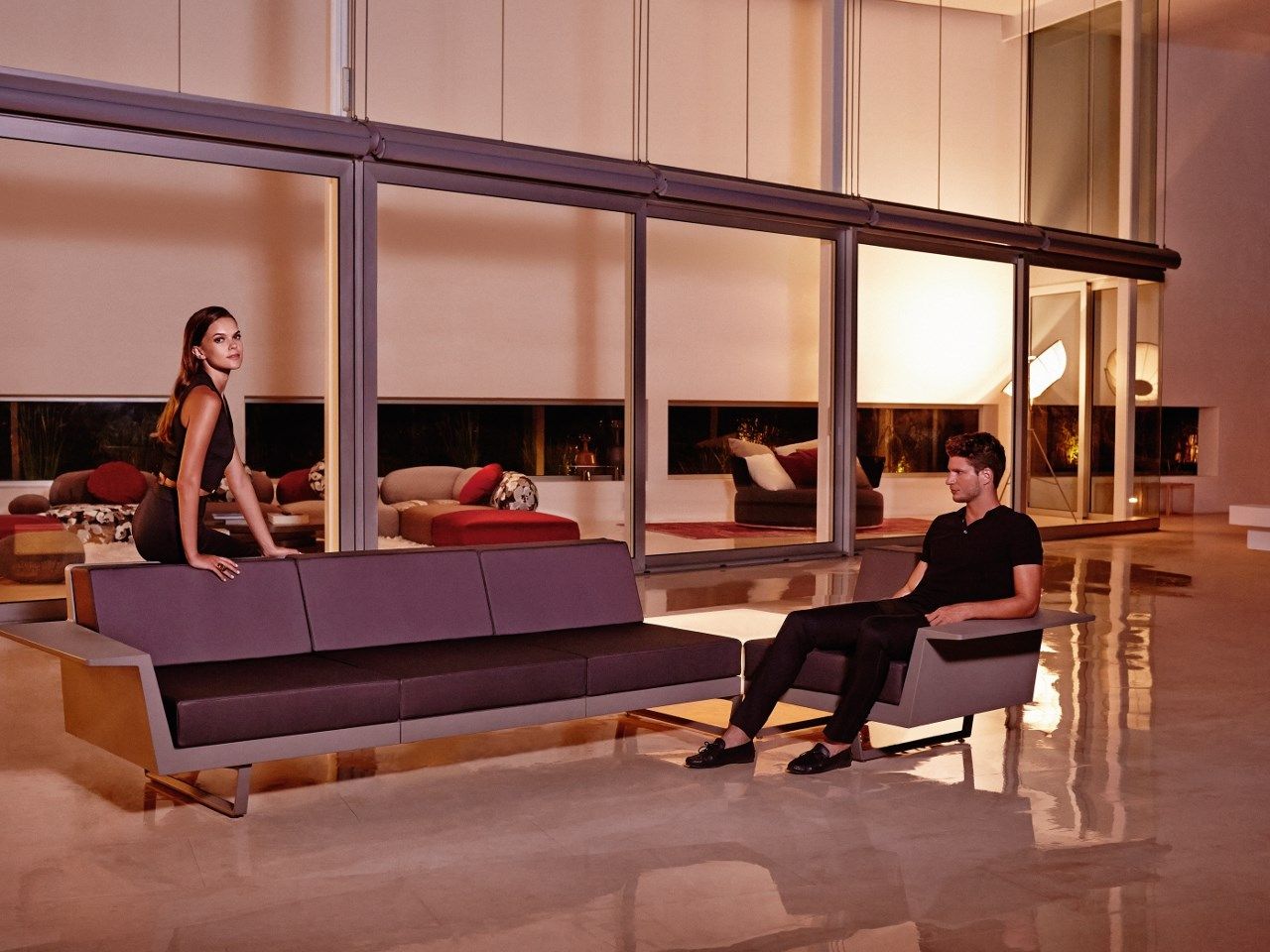 Модульный садовый диван Vondom ARCH-00056845 - Вид №5