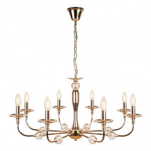 Подвесная люстра iLamp Aura 1030-8GD