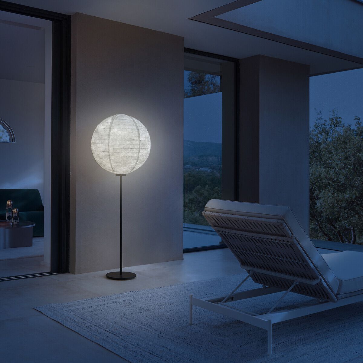 Светодиодная напольная лампа DuPont™ Tyvek® с батарейным питанием Tamiro ARCH-00001828 - Вид №1