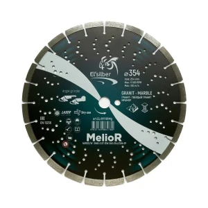 91780439 Диск алмазный по граниту Elsilber MelioR 1A1RSS/W сегментный 354x25.4x3 мм STLM-1506879
