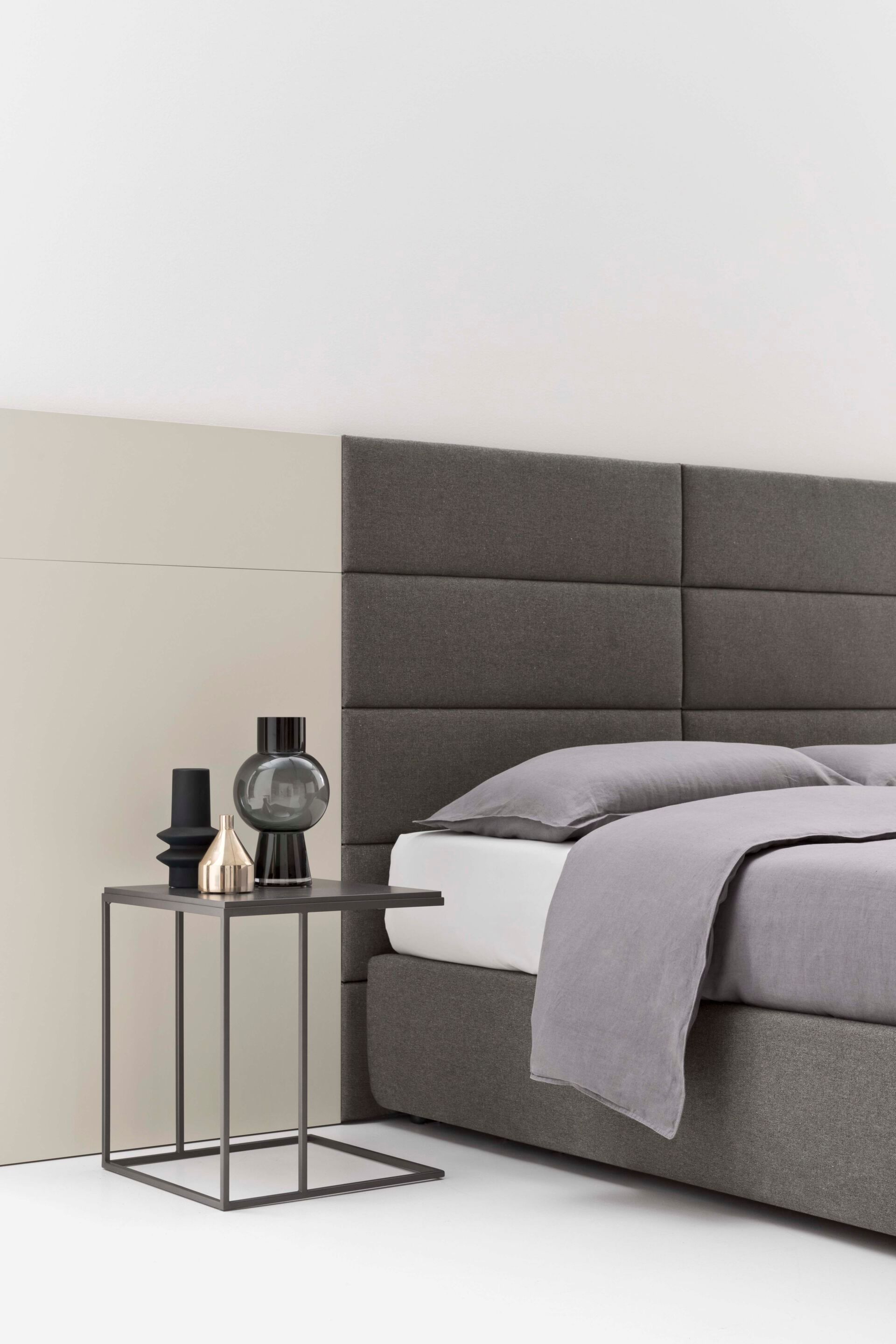 Высокое изголовье для двуспальной кровати со встроенными тумбочками Alf DaFrè SUITE SYSTEM 2 ARCH-00143538 - Вид №21