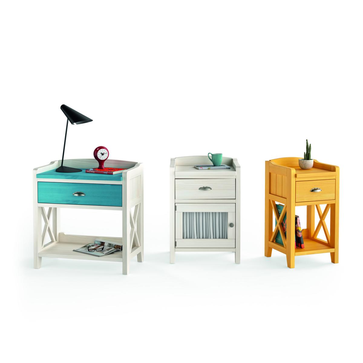 090615 Прикроватная тумба правосторонняя дверца Grupo Seys Verona Santreyd - Вид №4