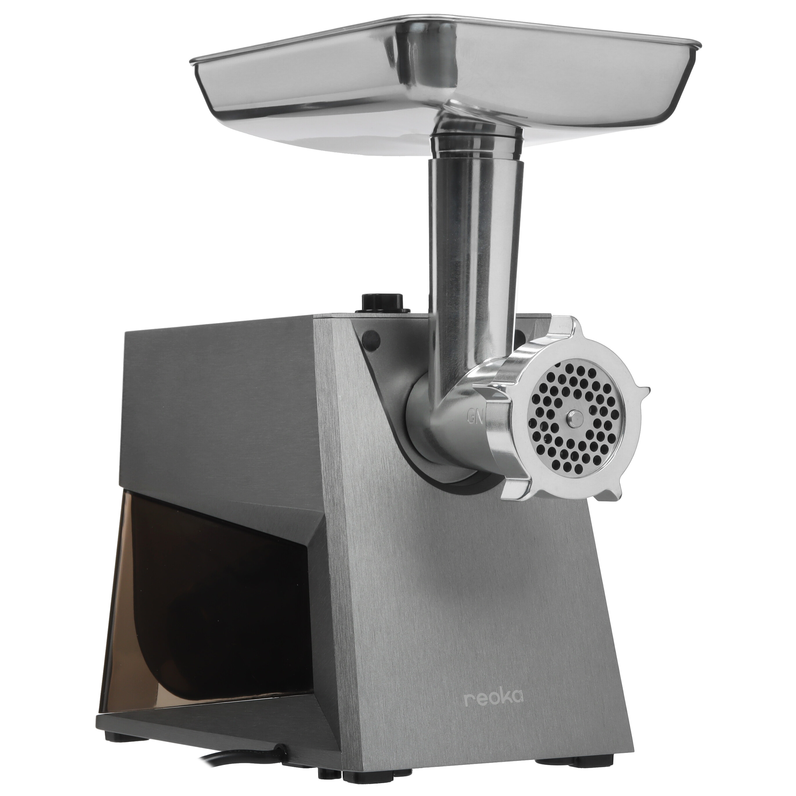 9176247 Мясорубка электрическая Reoka RKMG-MD225 серый STDN-0063078