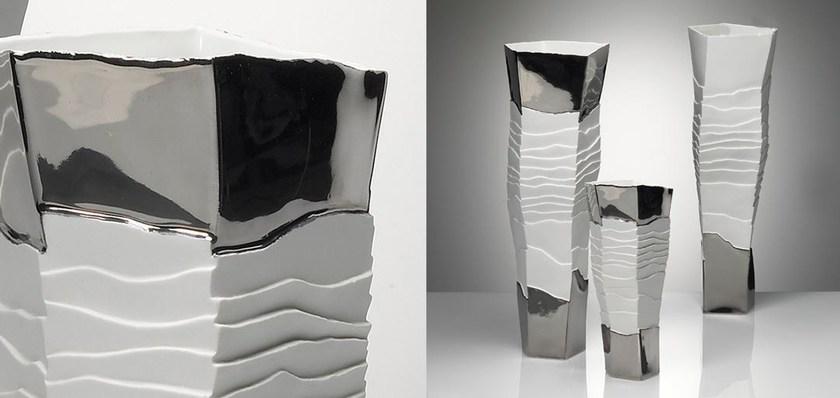 Fos Ceramiche Фарфоровая ваза Erosum V-09 - Вид №3