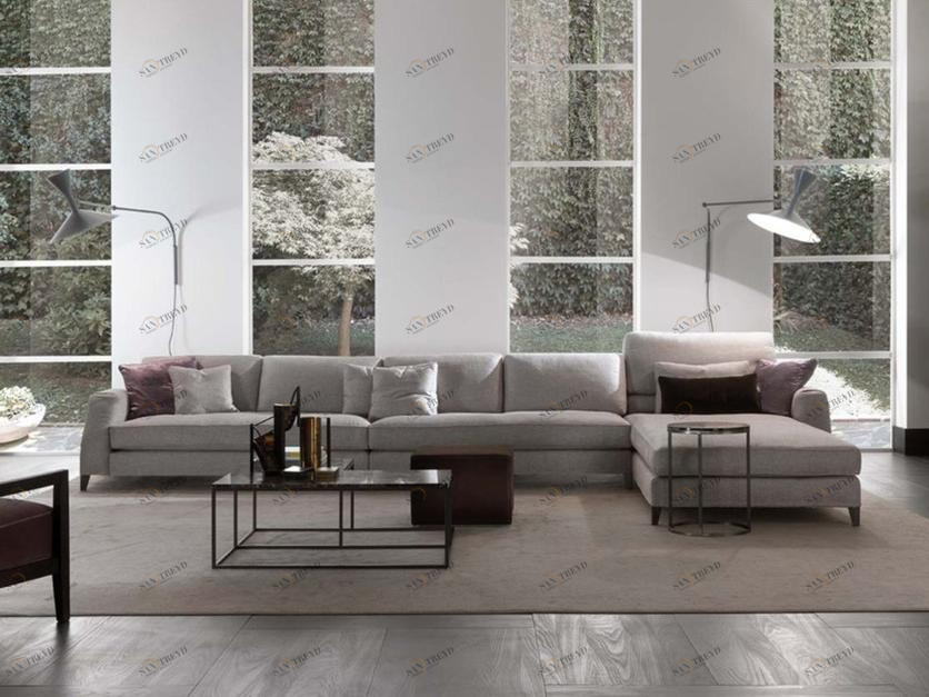 Frigerio Salotti Модульный диван с тканевой обивкой Davis sun-id-1405676