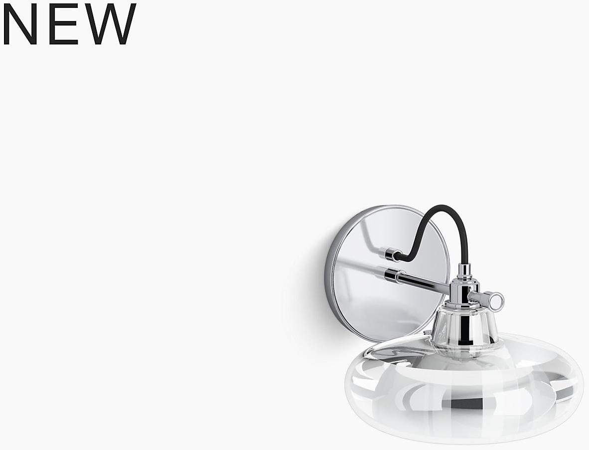 KOHLER Кружевной бра Modern Farm One-light K-23669-SC01-CPL  - Вид №1