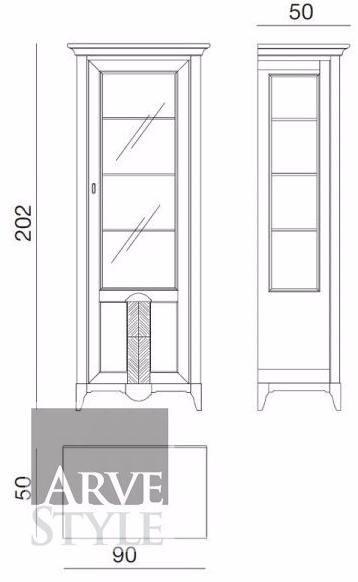 Arvestyle Витрина из массива дерева Salieri sun-id-1471030 - Вид №10