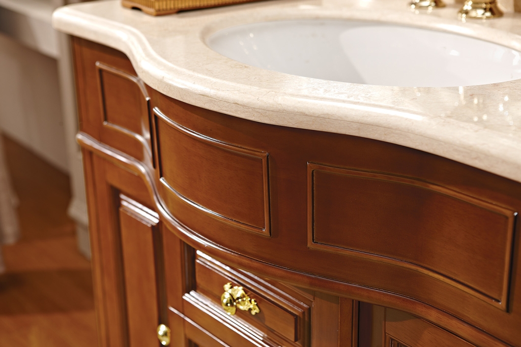 Тумба MEDICI 110 арт. TS-ME911-C-DN Темный орех Tessoro TSME911CDN - Вид №1