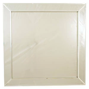 Зеркало квадратное в стеклянной раме Milano PUSHA ДИЗАЙНЕРСКИЕ 062616 Зеркальный