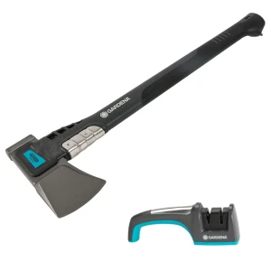 Топор колун малый Gardena 1600А 1.6 кг точилка в комплекте