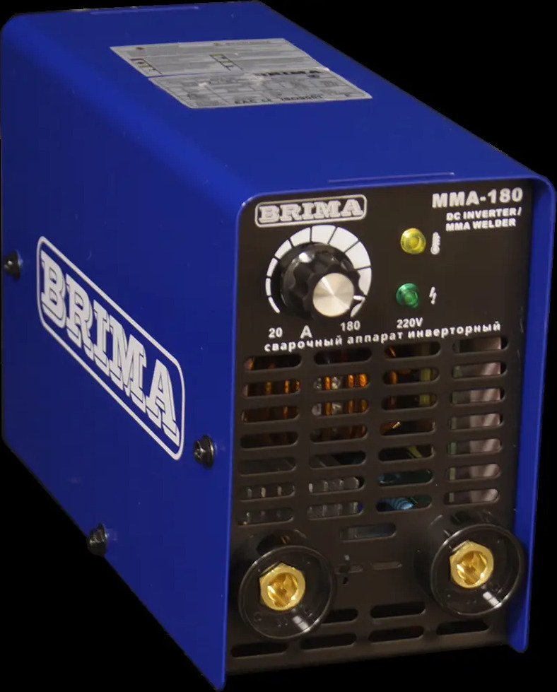 93889174 Сварочный аппарат инверторный Brima MMA-180, 180 А, до 4 мм STLM-0603538
