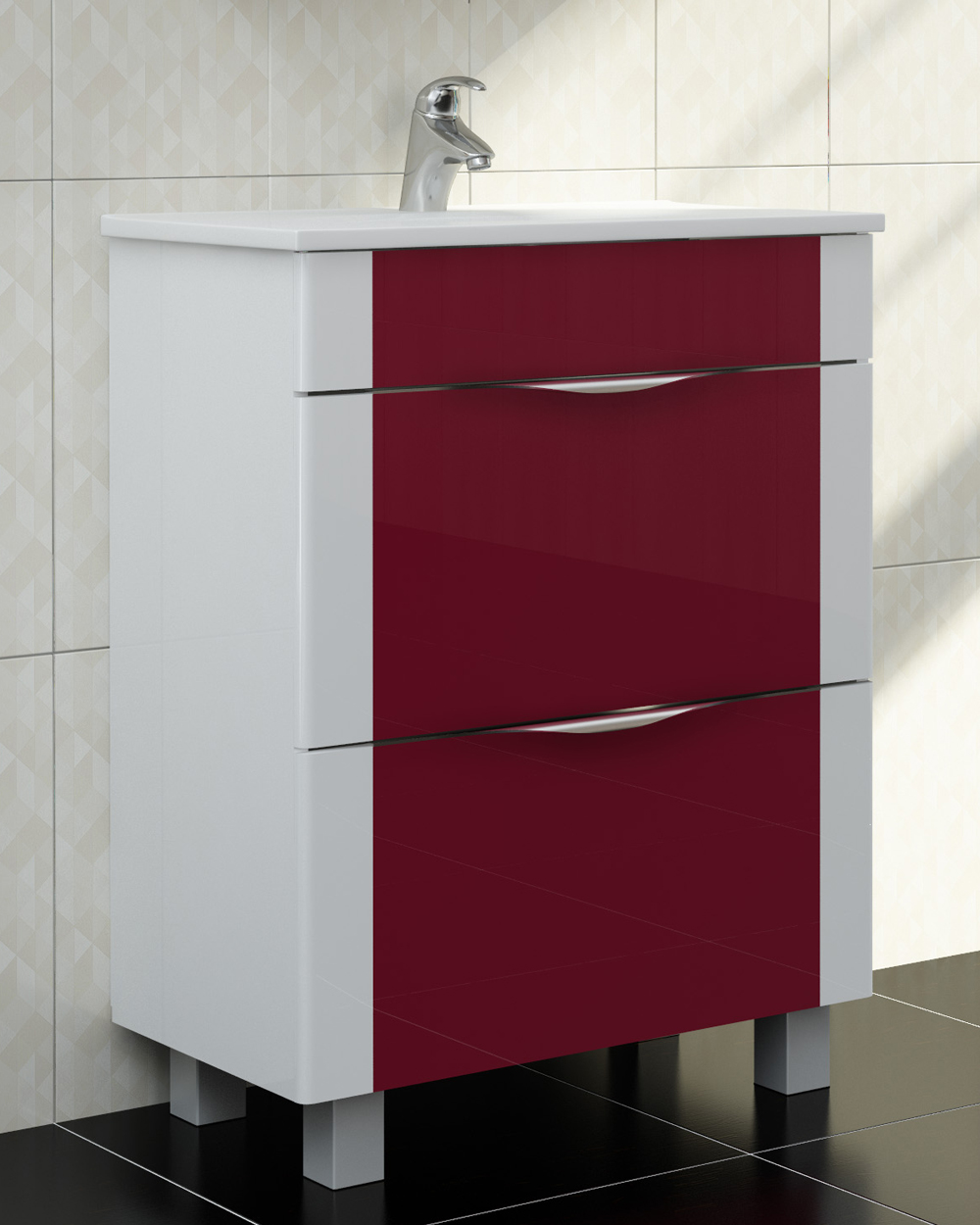 Тумба Laura-700 черный700⨉460⨉830 мм черный Santreyd sun-id-664495 - Вид №1