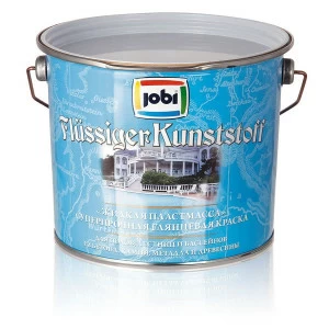 Эмаль Jobi Flussigerkunststoff (ФлюсcигерКунстштоф) 2,7л светло-серая
