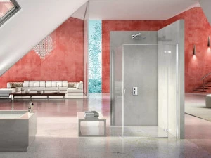 Duka Душевая кабина угловая стеклянная Aura – senza profili