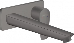 71734340 Talis E Смеситель для раковины, однорычажный, скрытого монтажа, настенный, с изливом 22,5 см Hansgrohe