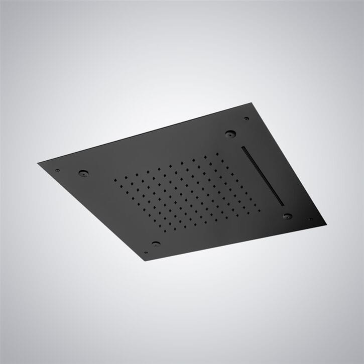 Светодиодная потолочная душевая головка из нержавеющей стали Fontana Showers Luxe Fontaine ARCH-00029537 - Вид №7