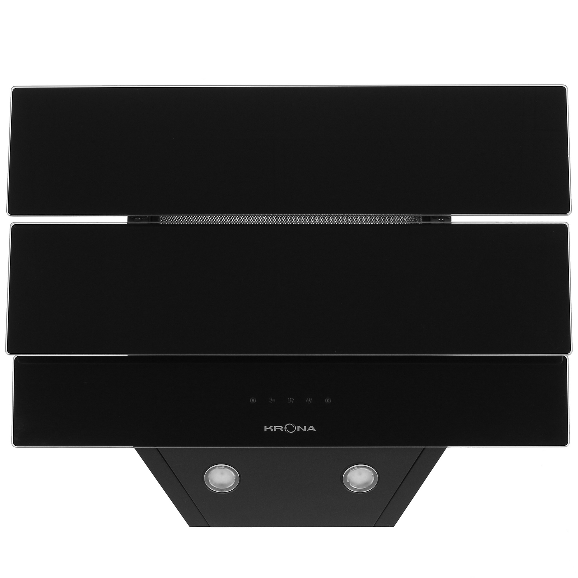 5304625 Вытяжка наклонная KRONA AURORA 600 black S черный/черный STDN-0032500 - Вид №1