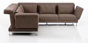 brühl Откидной угловой диван из ткани Moule