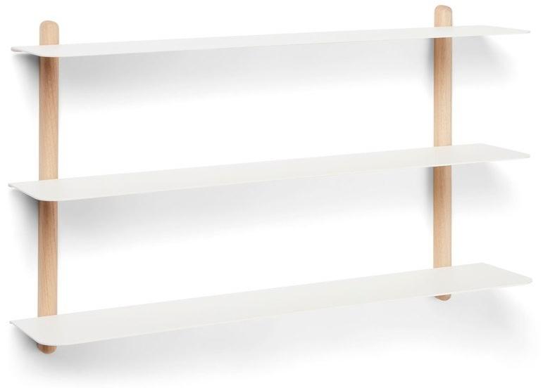 Gejst Настенный книжный шкаф из стали и дерева Nivo 20100/20101 - Вид №1