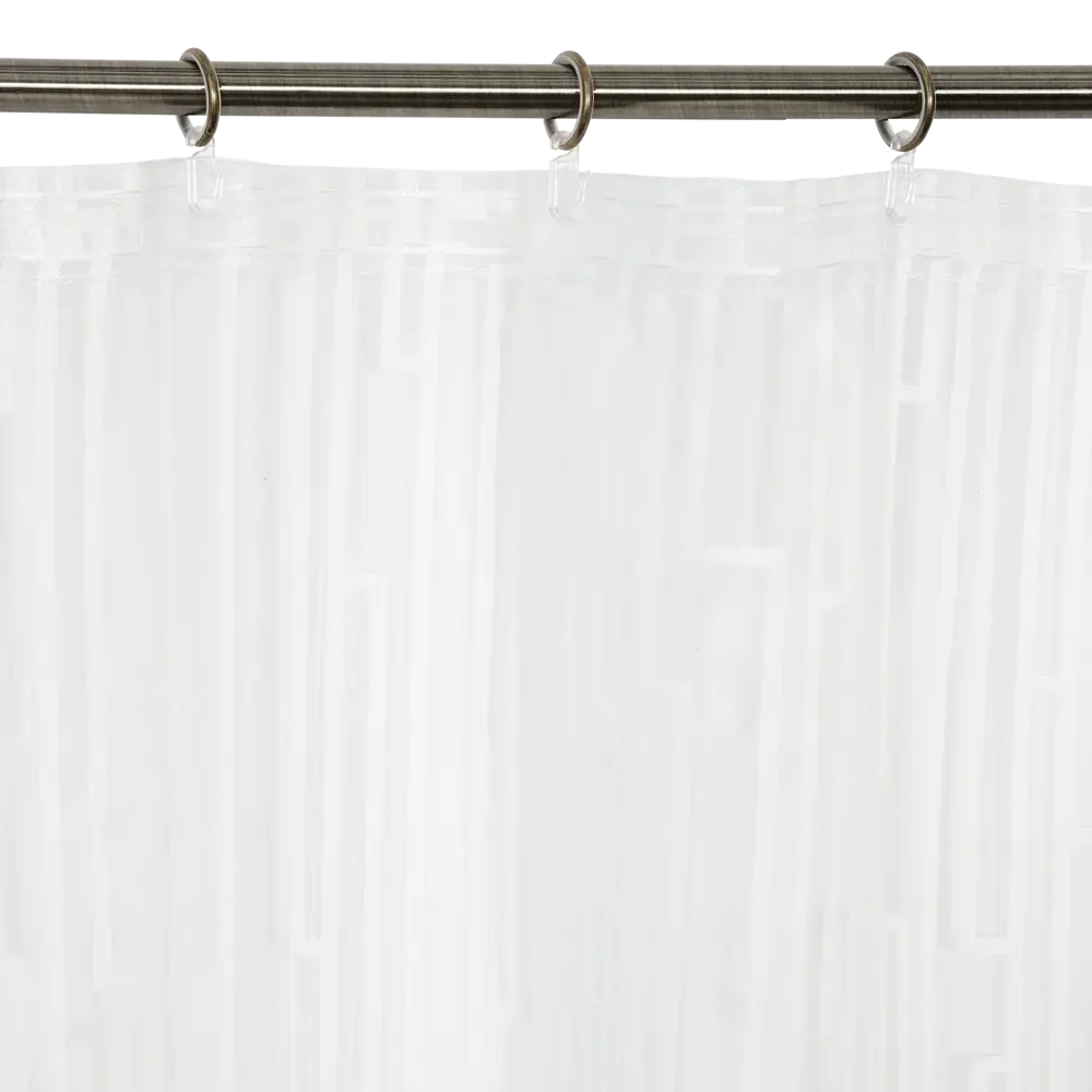 Тюль на ленте «Полоса» 250x280 см цвет белый GARDEN STLM-2142254 - Вид №5