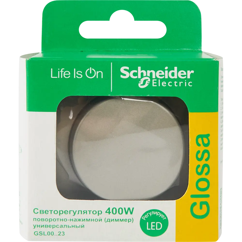 Schneider Electric Glossa — диммер для плавного управления светом 85622147 STLM-0064645 - Вид №4