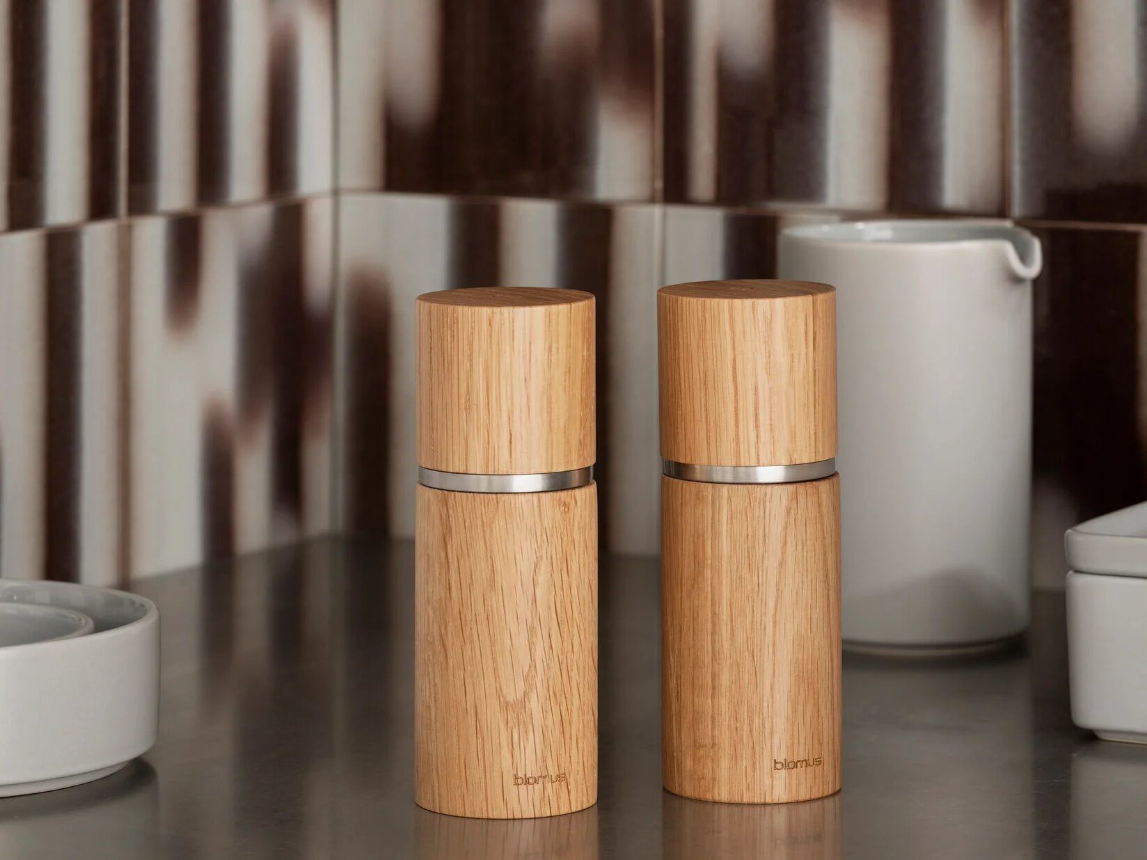 Соль и перец в древесине blomus PEPE ARCH-00141528 - Вид №3