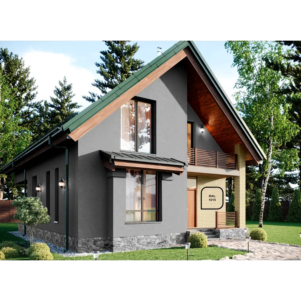 ЯРОСЛАВСКИЕ КРАСКИ - Фасадная краска для дерева и OSB с биозащитой, матовая белая 83307050 STLM-0040327 - Вид №5