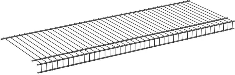 91619848 Полка для металлического стеллажа Лофт-Комплект 100x4.50x35.30 см сталь цвет черный STLM-1090818
