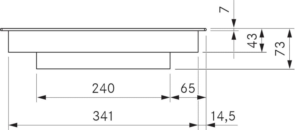 Встраиваемая индукционная плита из стеклокерамики Bora Bora Professional 3.0 ARCH-00113435 - Вид №4