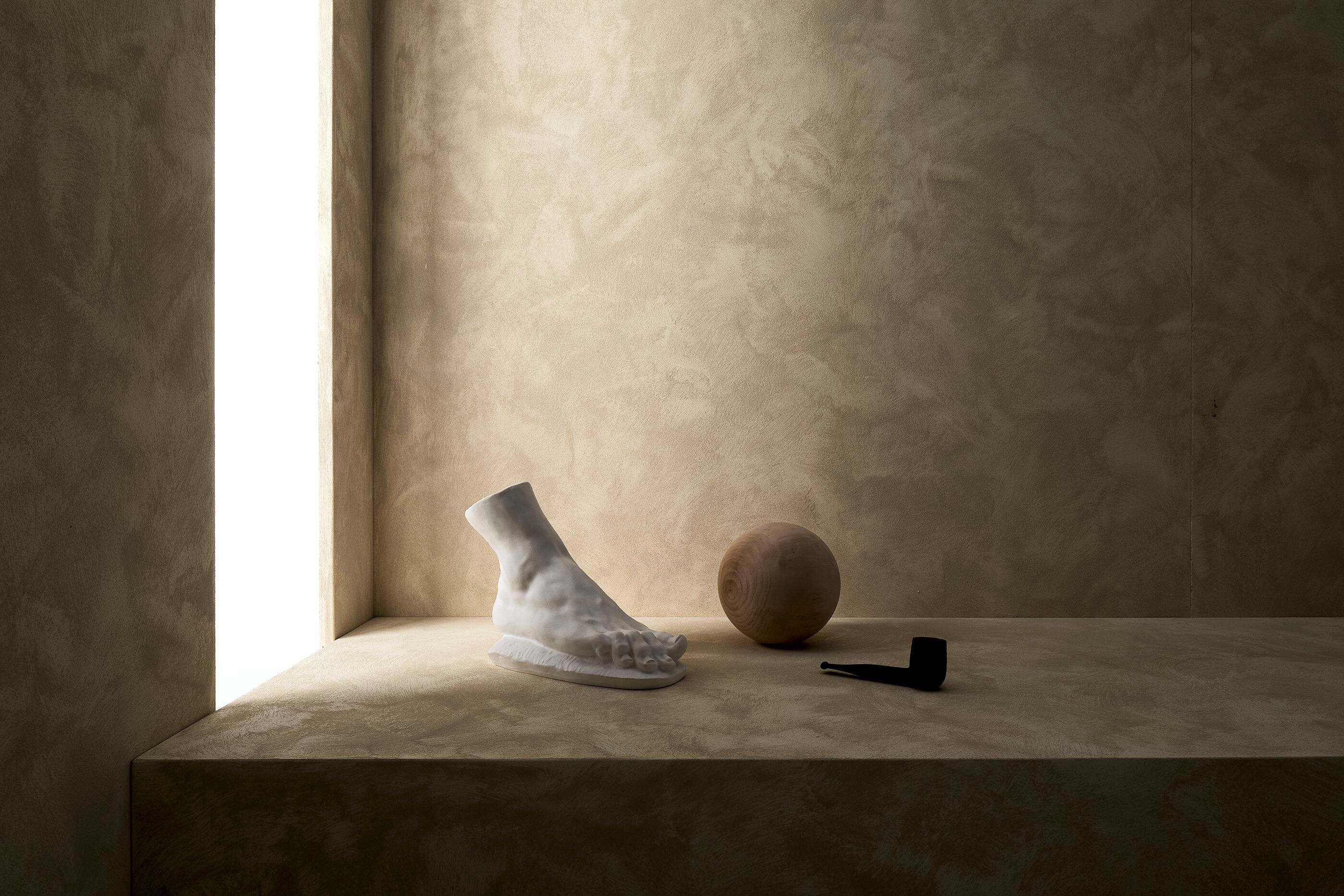 Кварцевая матовая текстурная краска с зернистым эффектом Viero Decoratives GHIBLI ARCH-00060695 - Вид №1