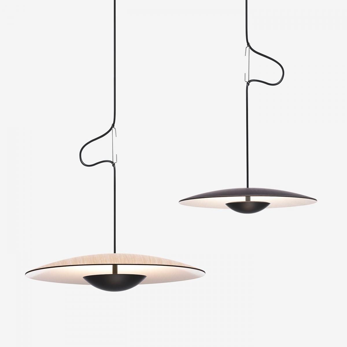 090535 Подвесной светильник 32 венге-белый Marset Ginger