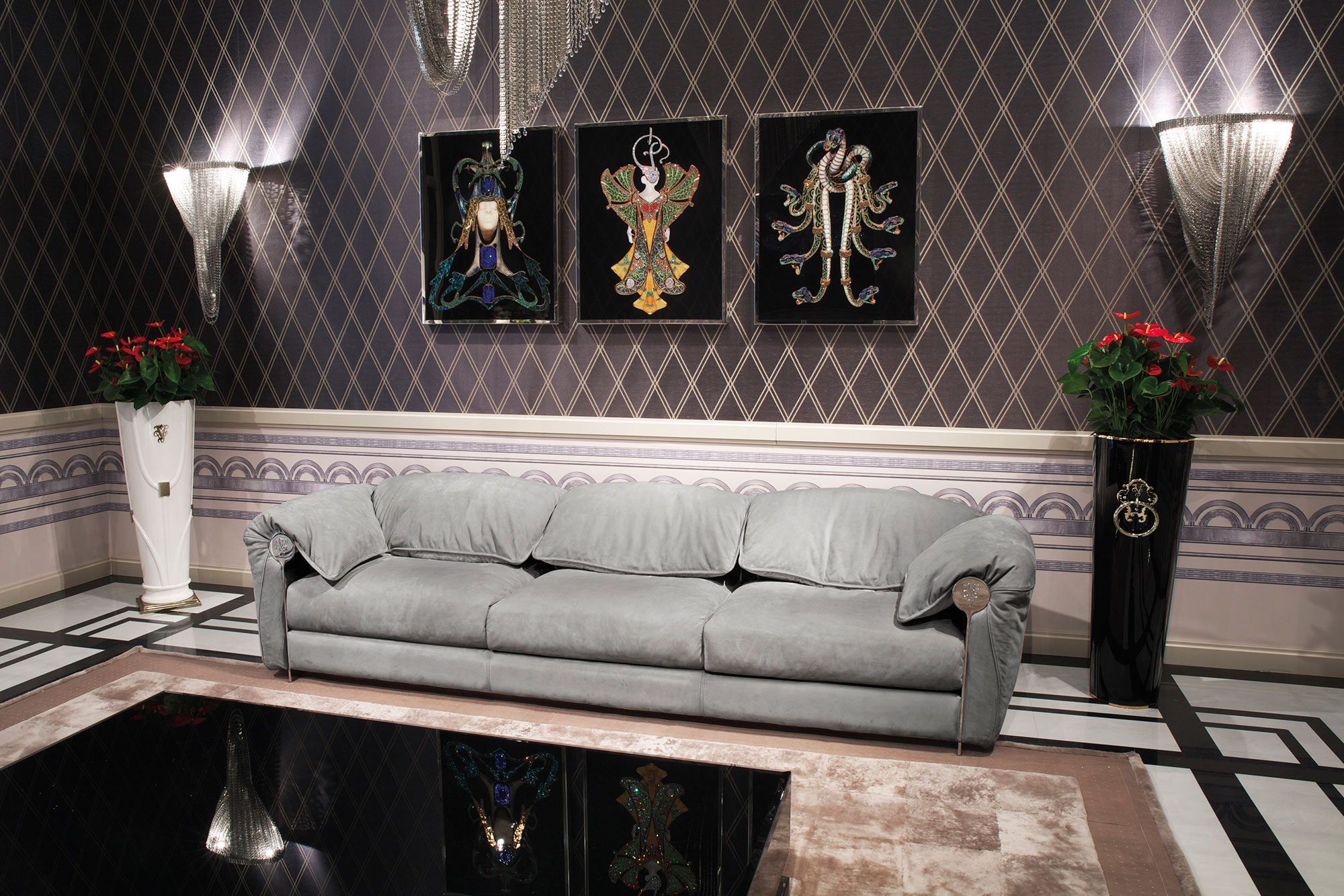 Lady Dragon Смешанная техника Visionnaire  - Вид №3