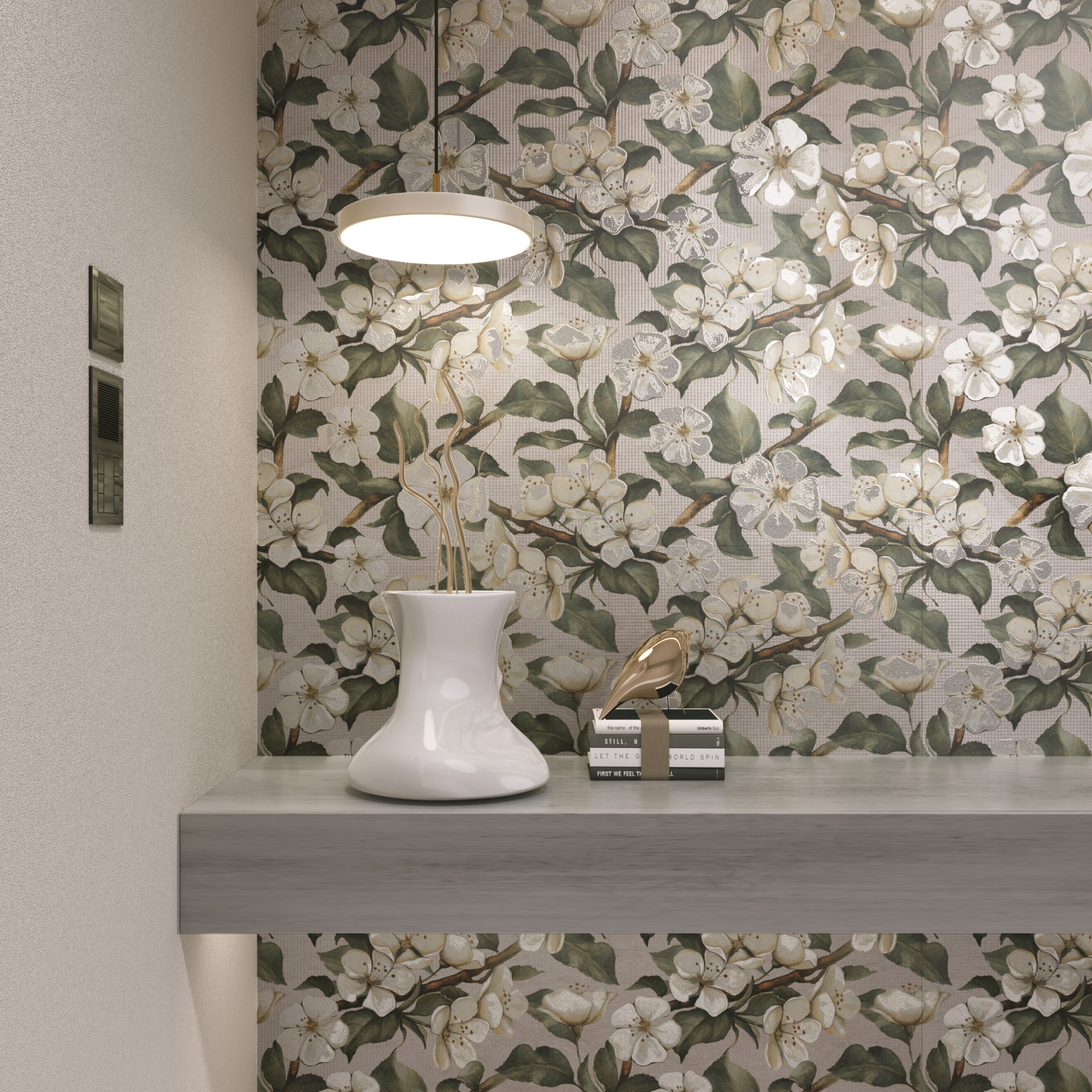 Керамогранит CORTEN GREY DECOR 60х120 Creanza SH1004-D - Вид №3