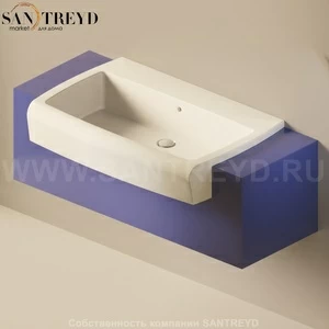 Flaminia UNA Консоль для раковины от 200 до 240 см синяя UNA90C2.5003