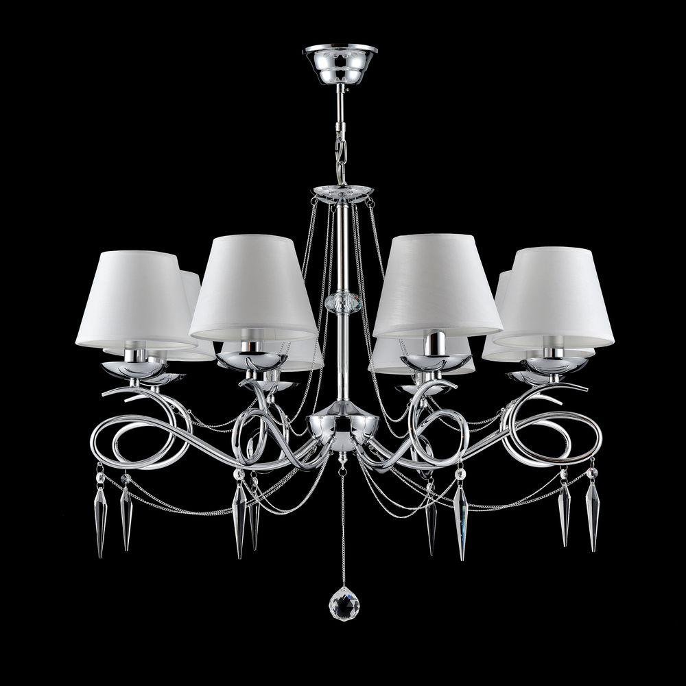 Подвесная люстра Freya Haley FR2909-PL-08-CH FREYA ДИЗАЙНЕРСКИЕ, HALEY 186735 Белый  - Вид №3