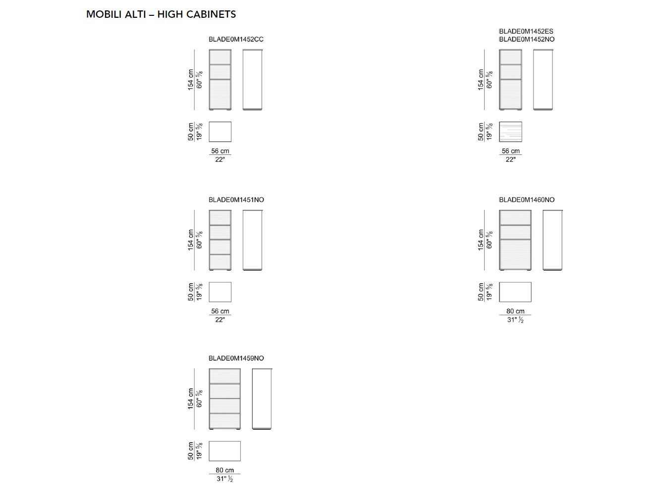 Деревянный модульный дневной офисный книжный шкаф i 4 Mariani ARCH-00095171 - Вид №3