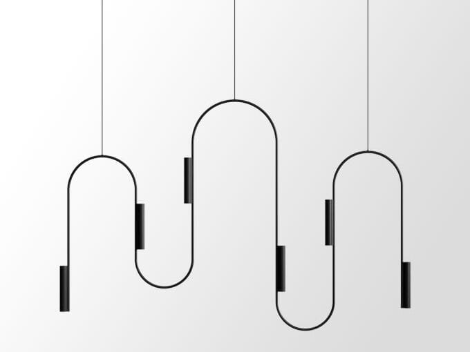 Латунь регулируемый светодиодный подвесной светильник Rakumba Pop ARCH-00061028