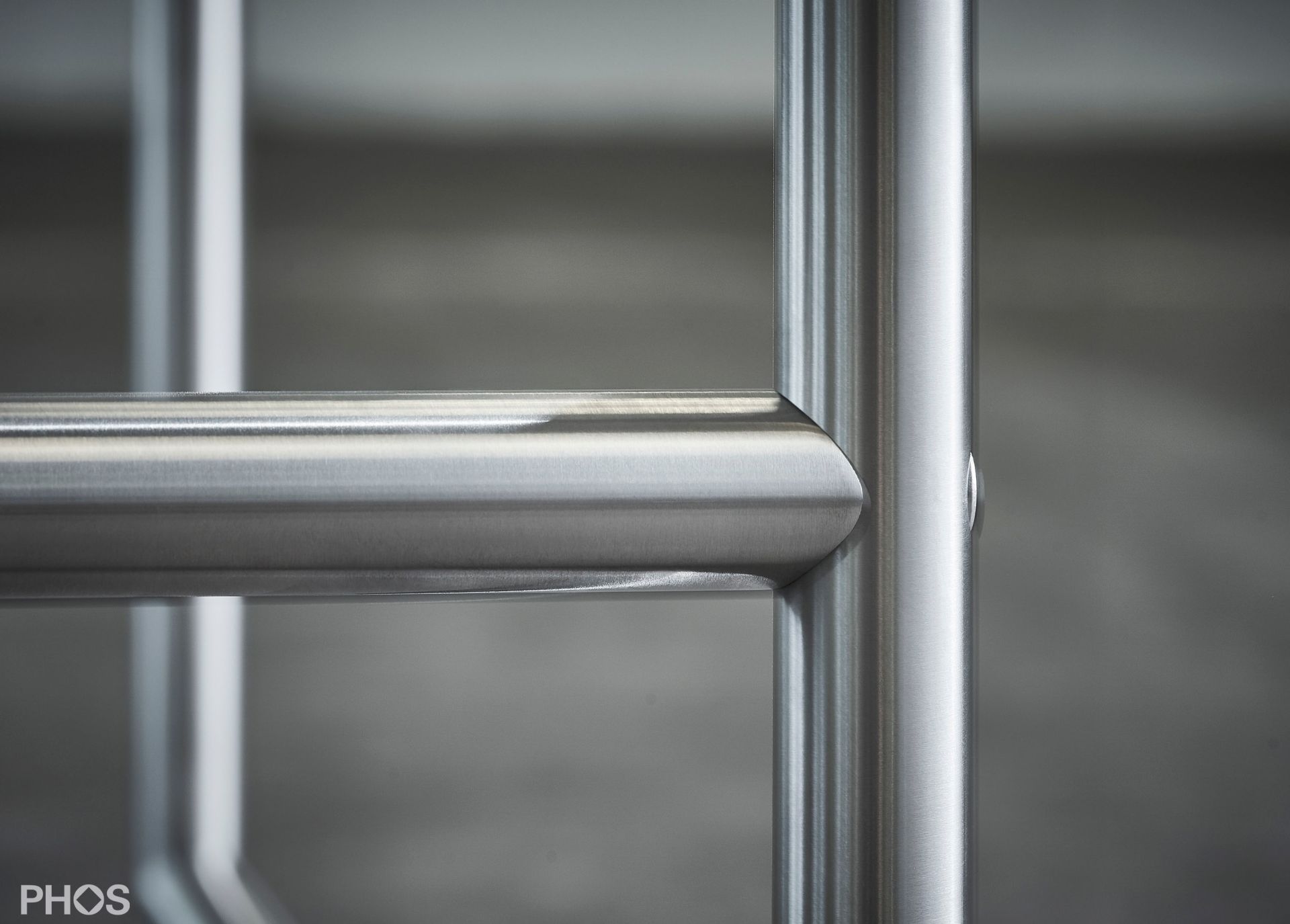 KATI-E1-160x80-MS Стол Карлсруэ - обеденный стол - черный - 160 х 80 х 75 см. PHOS  - Вид №2