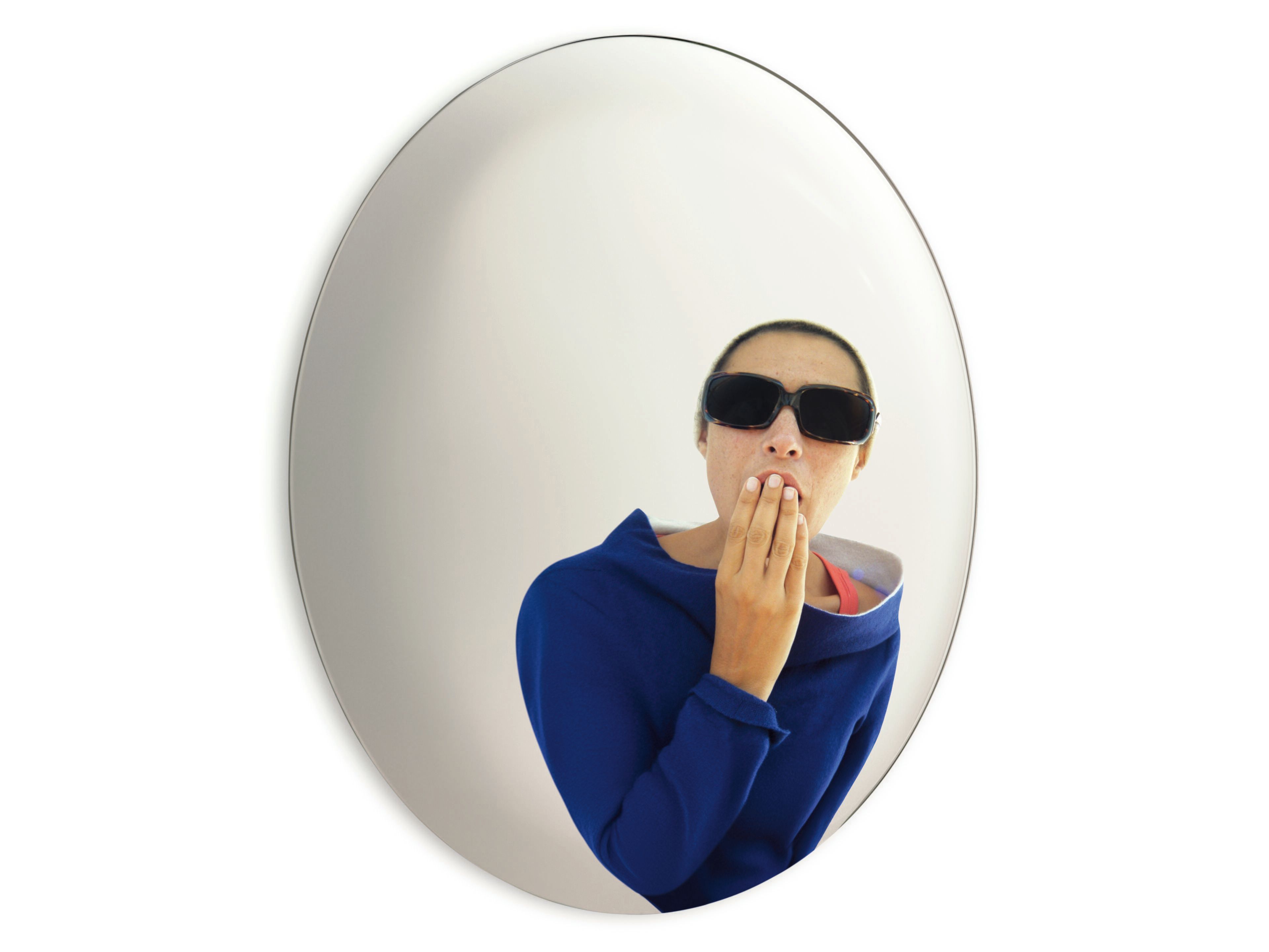 Круглое Хрустальное зеркало Glas Italia MENTEUR ARCH-00101126