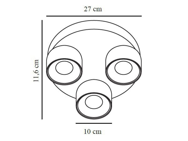 Несколько металлических потолочных светильников Nordlux кувшин ARCH-00130930 - Вид №8