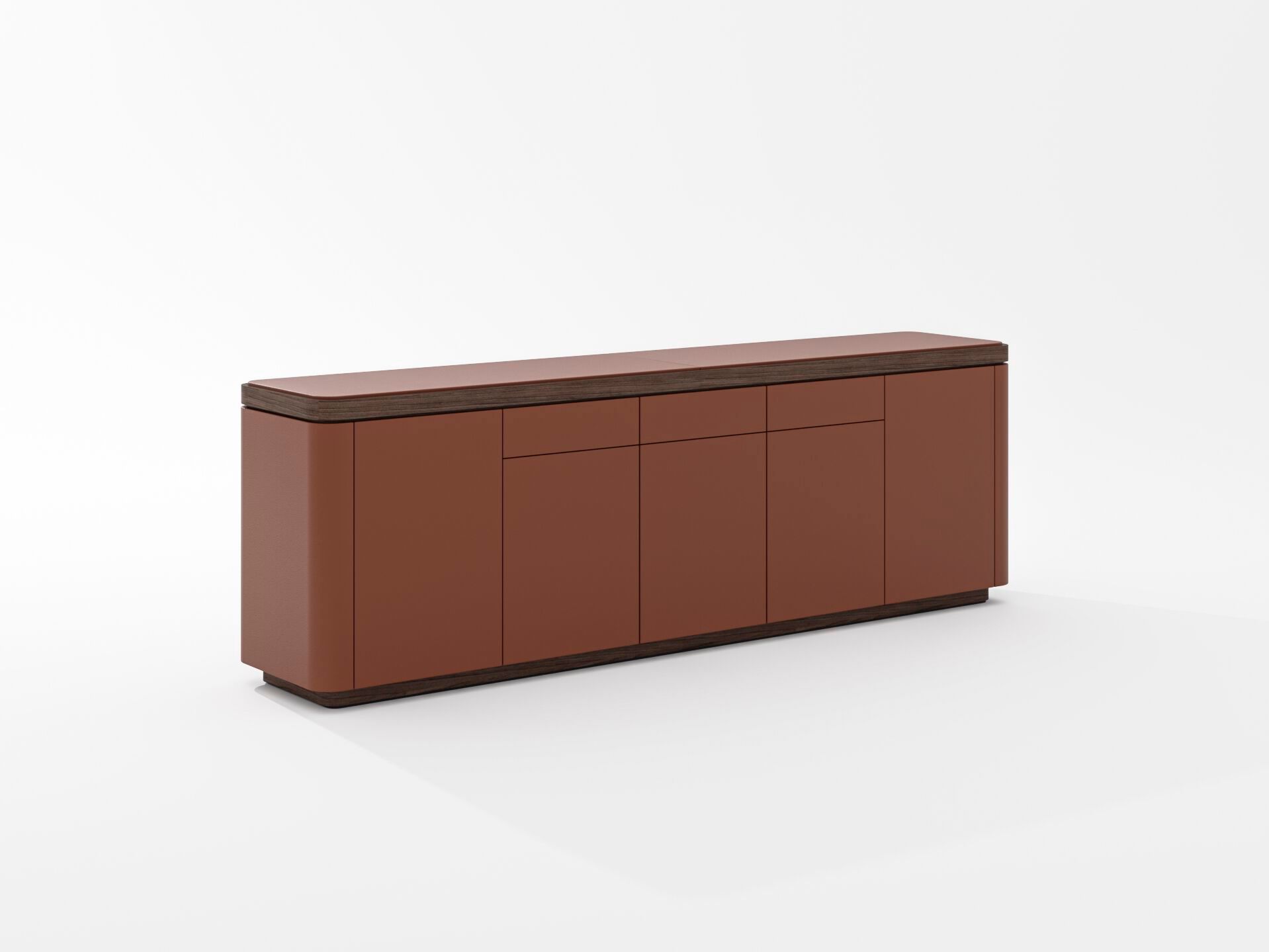 Кожаный офисный шкаф PROF Flow ARCH-00123767 - Вид №10