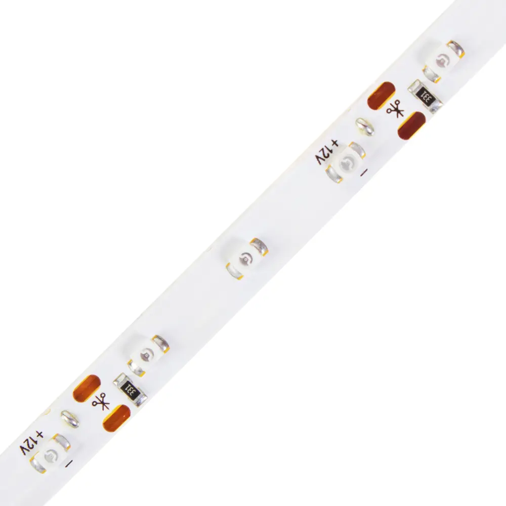 Светодиодная лента smd 3528 4.8Вт/60LED/м свет жёлтый IP23 APEYRON STLM-2085351 - Вид №1