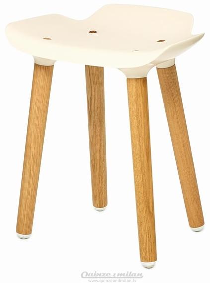 Quinze & Milan Низкий деревянный табурет Pilot sun-id-1379040 - Вид №3