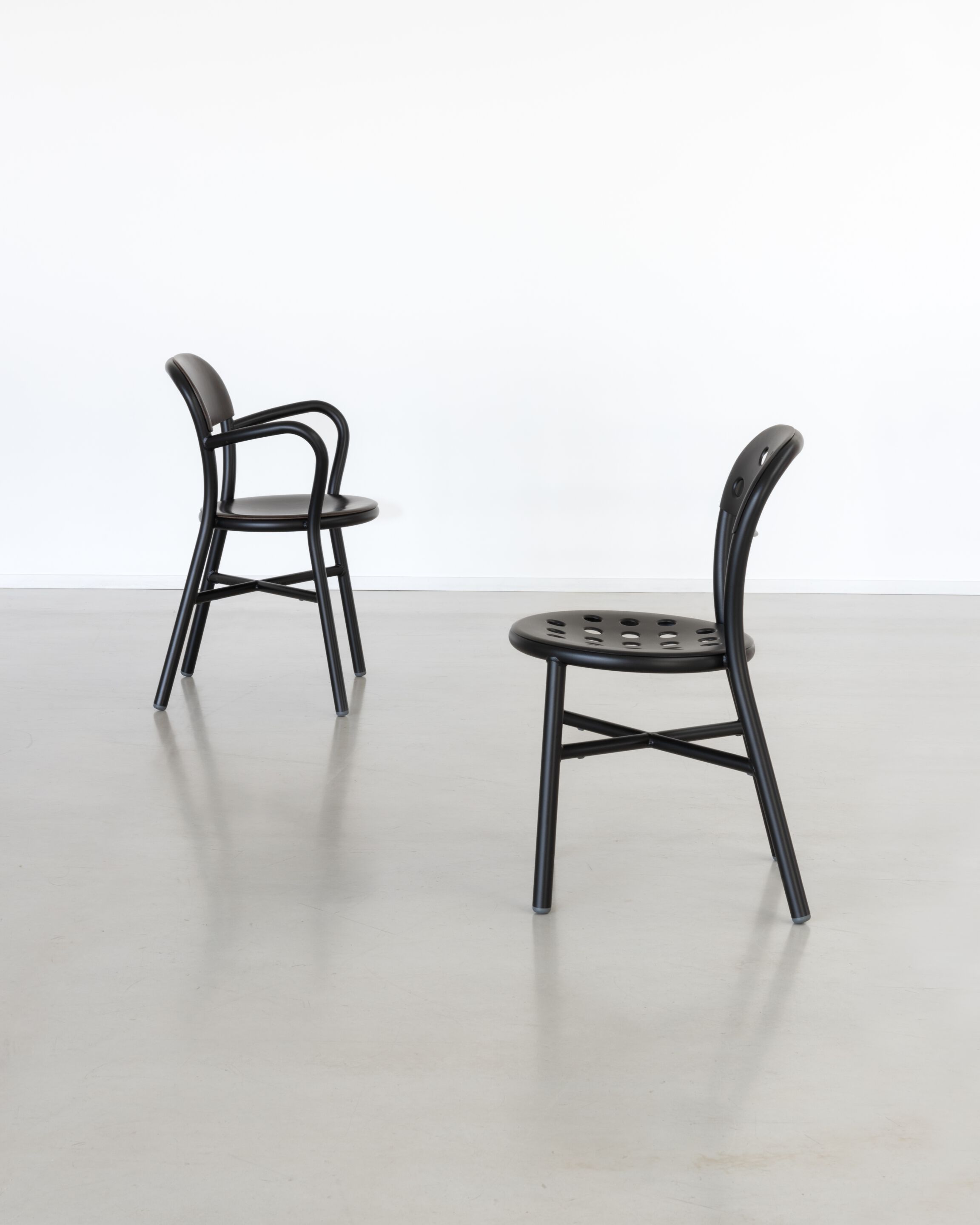 Алюминиевый штабелируемый стул с подлокотниками Magis труба ARCH-00095198 - Вид №6