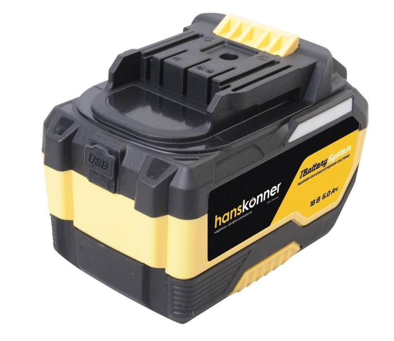 Аккумулятор Hanskonner HBP2006 1BatterySystem 18V 5452220 STDN-0019484 - Вид №2